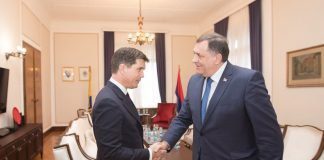 Dodik i Nelson o aktuelnoj situaciji s ciljem uspostavljanja dijaloga