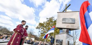 Služen pomen ubijenima u Drakuliću