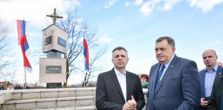 Dodik u Drakuliću: Srpski narod nije dozvolio da se ustaški projekat ostvari