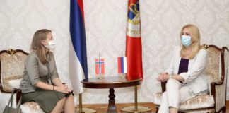 Cvijanović sa Andersen: Sprovođenje socio-ekonomskih reformi prioritetan zadatak