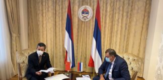 Dodik sa Đi Pingom: Spremnost na proširenje saradnje Srpske i Kine