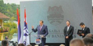 Dodik: Banjaluka prepoznatljiv centar, nastaviće da se gradi