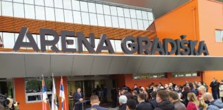 Dodik i Adžić otvorili „Arenu Gradiška“