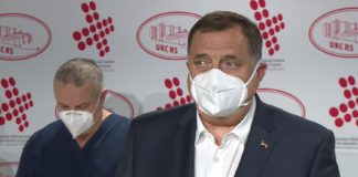 Dodik: Potresen sam, ali i neizmjerno zahvalan zdravstvenim radnicima