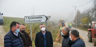 Radojičić ozvaničio početak izgradnje vodovodne mreže Gakovići-Kremenovići