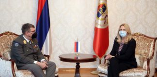 Cvijanović sa Placerom: Dodatno intenzivirati saradnju EUFOR-a i institucija Srpske
