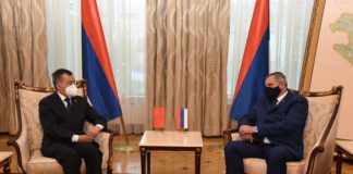 Višković sa Đi Pingom: Kineske vakcine značajan doprinos imunizaciji građana