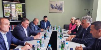 Dodik se sastao sa rukovodstvom opštine Nevesinje