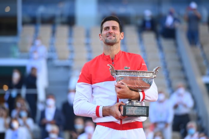 Djokovic pehar Rolan Garos 3