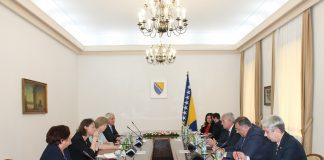 Dodik i Džaferović sa Dimonovom o podršci Francuske EU integracijama BiH