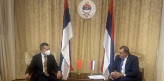 Dodik zahvalio Pingu za pomoć i solidarnost