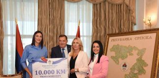 Cvijanović: Hvala Tijani što pronosi slavu Srbije i Srpske