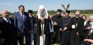 Slavski obred obavljen nad grobnom humkom jasenovačkih mučenika