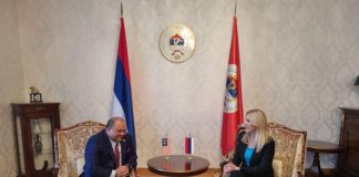 Cvijanović sa Ridžuvanom: Potencijal za saradnju Srpske i Malezije u oblasti poljoprivrede i turizma