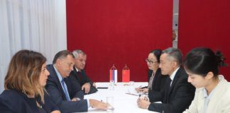 Dodik razgovarao sa kineskim ambasadorom o realizaciji projekata u Srpskoj