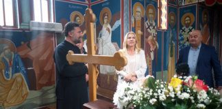 Cvijanovićeva posjetila Hram Pokrova Presvete Bogorodice u Šekovićima
