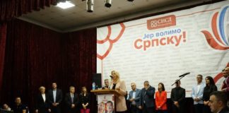 Cvijanović u Šekovićima: Od SNSD-a zavisi snaga Srpske