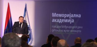 Dodik: Srbi i Jevreji bratski narod po stradanju