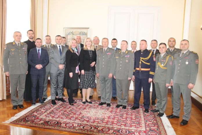 Cvijanović organizovala prijem za polaznike studija bezbjednosti iz Srbije 2