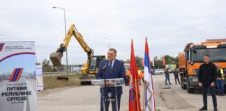 Dodik: Paralelno sa obnovom puta Klašnice-Banjaluka, gradiće se novi nadvožnjak u Trnu